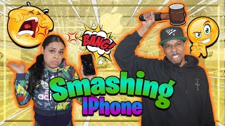 DESTROYING My Wife's IPhone then Surprising her an iPhone 12 Pro Max