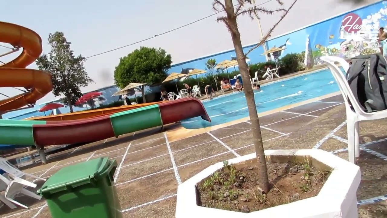 جولة في مسبح أكواتيك بارك أكلو تيزنيت المغرب Parc Aquatique Aglou Tiznit Maroc
