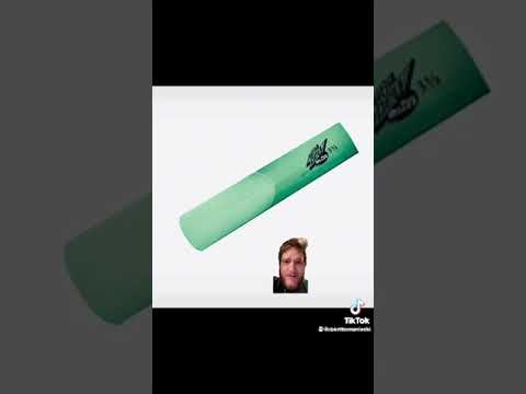 mountain dew baja blast saxaphone reed