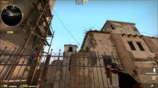 Easy Smoke Window from T Spawn on Mirage