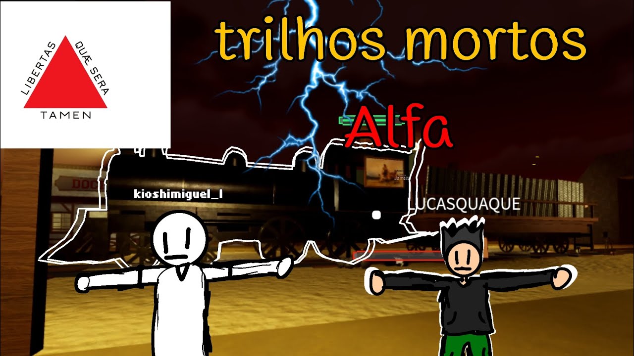 [Dead rails] dois caras e um trem bombado - YouTube