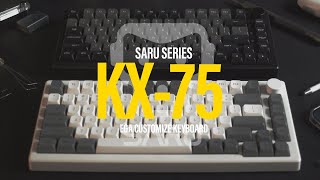 SARU SERIES KX-75 NEW EGA CUSTOMIZE KEYBOARD 🟡 SARU SERIES KX-75 NEW EGA CUSTOMIZE KEYBOARD 🟡