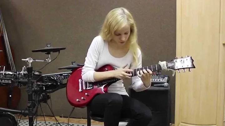 J. S. Bach - Prelude no. 2 in C Minor guitar tappi...
