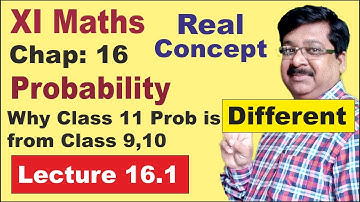 NCERT XI Maths Chap-16.1 | Probability | Probability for Class 11 |