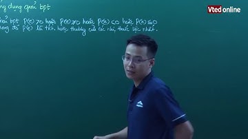 Vted.vn - Dấu của nhị thức bậc nhất và ứng dụng giải BPT
