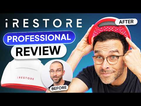 I Tested iRESTORE Professional Helmet: Can Red Light Therapy Help With Hair Loss?