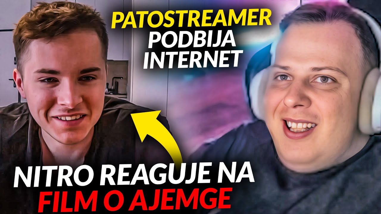 NITRO REAGUJE NA AJEMGE - PASKUDNY PATOSTREAMER PODBIJA INTERNET