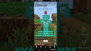 consegui 😃 #Minecraft #testedejogos