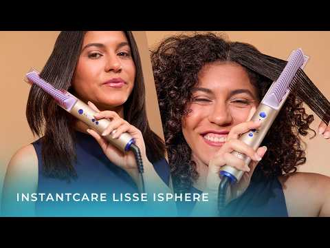 InstantCare Lisse iSphere Glättbürste mit Infrarot- und Ionentechnologie | Cecotec