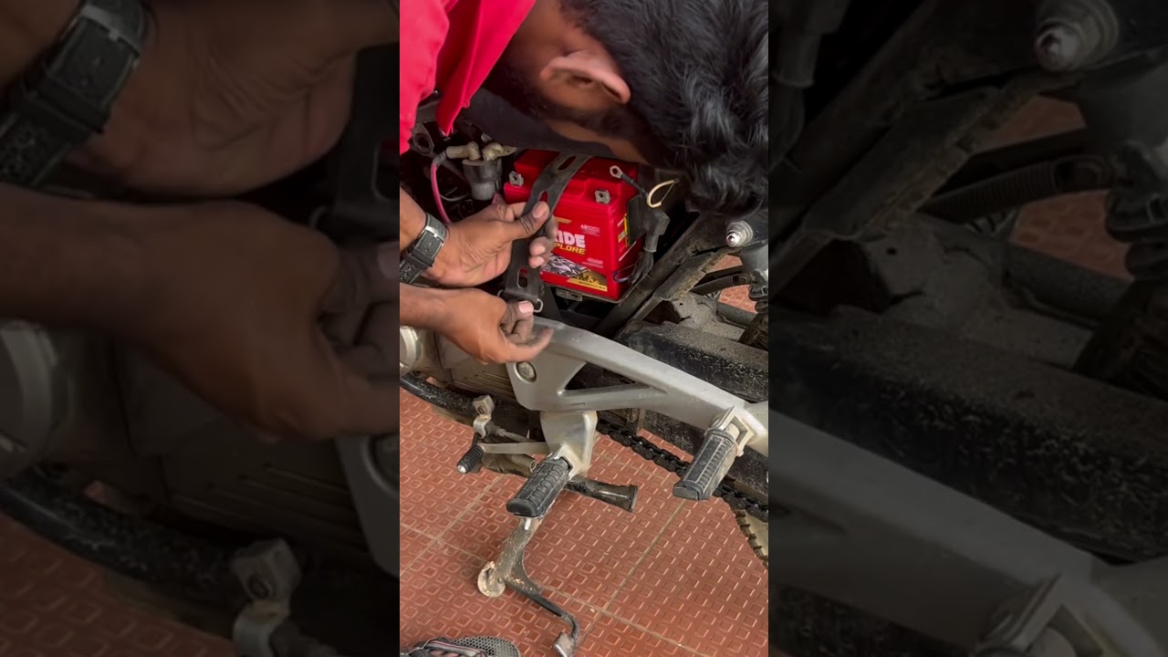 My bike battery died 😞replaced new battery 🔋 |