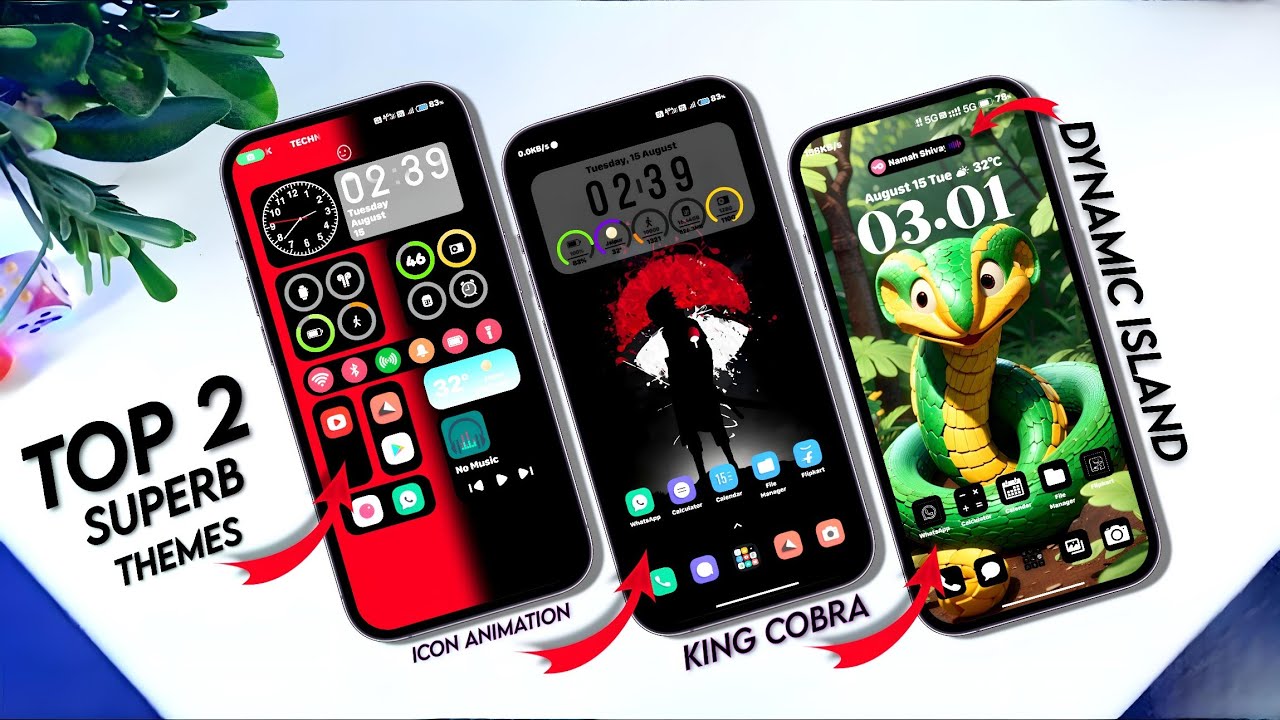 Top 2 Superb Themes For Miui 🥳 Miui 12/13/14 Themes ⚡ Ios Theme For Miui | Tema14/13 | TechnoTrak