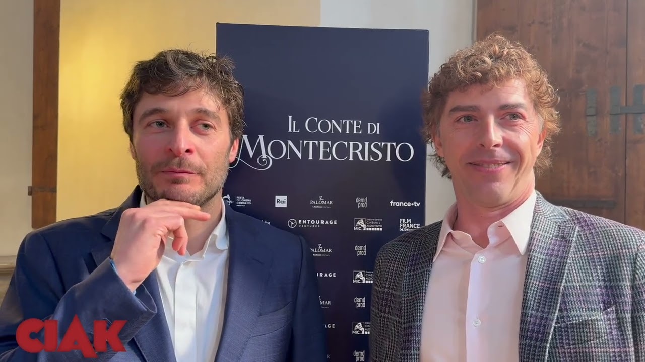 Il Conte di Montecristo, Lino Guanciale e Michele Riondino: 