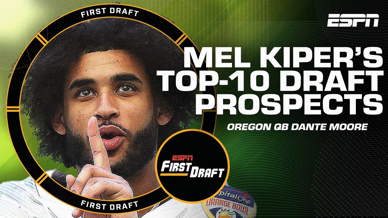 ⭐️Mel Kiper's TOP-10 PROSPECTS of 2027 NFL Draft⭐️ w/Field Yates [Preseason] | First Draft🏈