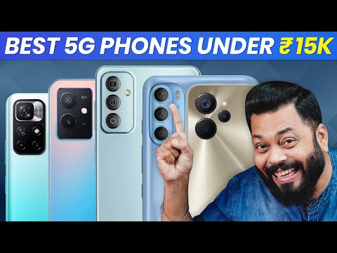 Top 5 Best 5G Smartphones Under ₹15000 Budget⚡September 2022