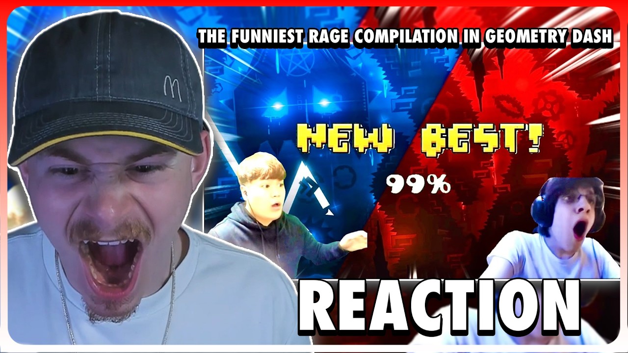 GD Beginner Reacts To GD "RAGE Moments"
