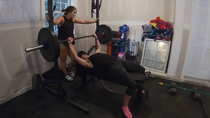 Mom Bench press
