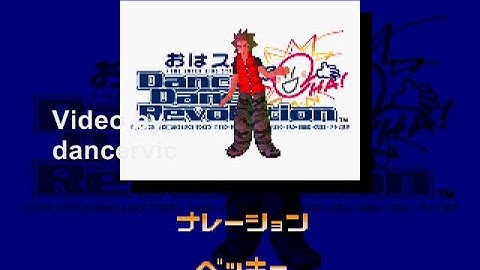 credits - "OHA-STA DDR" (PS JAPAN)