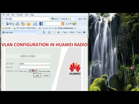 VLAN Configuration in Huawei Radio/IDU