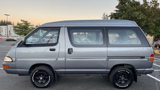 : 1994 Toyota Lite Ace Van 4WD MT5 turbo diesel 2.2L CR31 47,900km RHD JDM