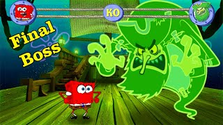 Final Boss Flying Dutchman Ghost Vs Spongebob Squarepants Reef Rumble Tournament
