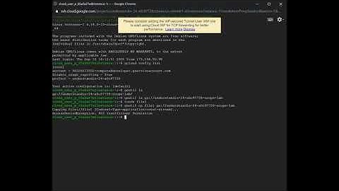 Google Compute Engine instance Scope settings