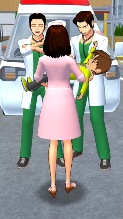 Ambil ini, Dr. Vaksinasi 🤣#sakuraschoolsimulator #cartoon #shorts #shortvideo #viral
