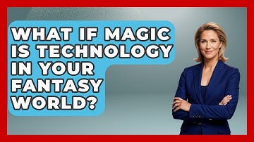 What If Magic IS Technology In Your Fantasy World? - The Storytellers Room