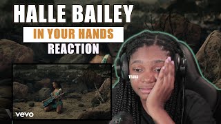 Halle Bailey - In Your Hands (Official Video) First Time Reaction ( Another emotional  piece)