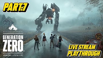 Generation Zero [PS5] playthrough Part 7: Sorken Command Bunker & Tick Blueprint [Live Stream]