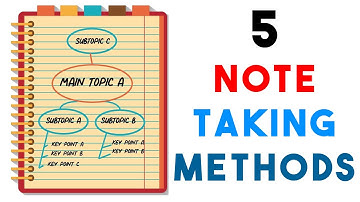 5 Note Taking Methods that will CHANGE Your Life