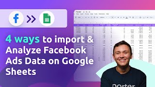 4 ways to import & Analyze Facebook Ads Data on Google Sheets | Tutorial (2023)
