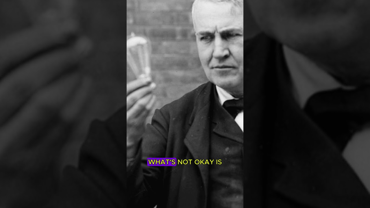 💡 What If Edison Quit After 9,000 Tries?