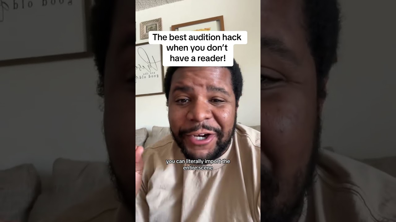Nail Your Audition Without a Reader: Cold Read Tips 