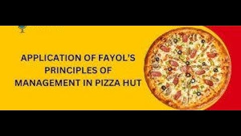 Principles of Management - Pizza Hut Class12 CBSE Business studies Project #class12project #class12