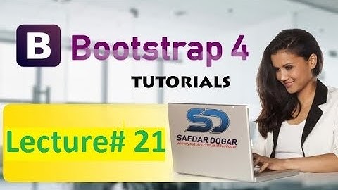Input Groups in Bootstrap 4 | Part 21 - Bootstrap 4 Tutorial in Urdu/Hindi