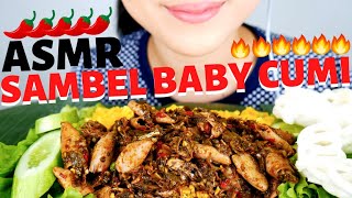 ASMR SAMBEL BABY CUMI NASI JAGUNG 🦑🔥🌶️ | ASMR INDONESIA | NO TALKING