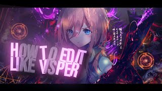 How To Edit Like Visper | Smooth Black Bars and Transitions After Effects Tutorial