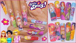 Totally Spies Nails! DIY How I Do My Trendy Nail Art AT HOME!