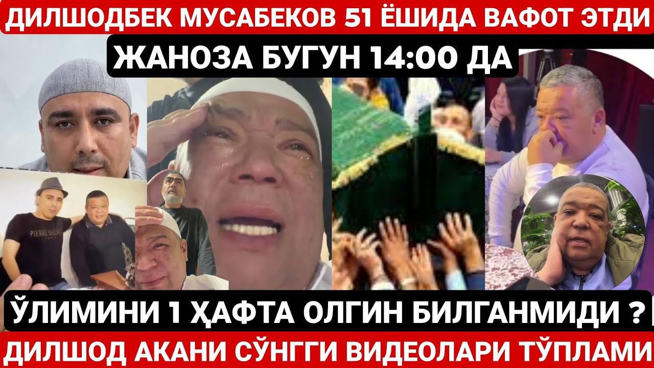 ДИЛШОДБЕК МУСАБЕКОВ ҲАММАДАН КЕЧИРИМ СЎРАДИ | СЎНГГИ ВИДЕОЛАРИ ТЎПЛАМИ | ДИЗАЙН ДИЛШОД АКА 51 ЁШ