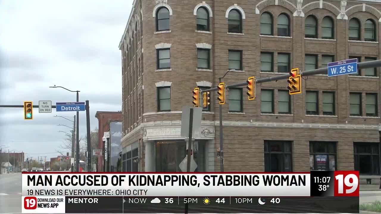 Cleveland police arrest man after woman kidnapped, stabbed in Ohio City ...