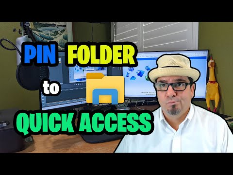 Pin a Folder to the File Explorer Quick Access