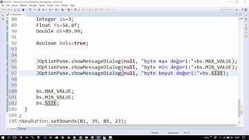 Java Programlama Dersleri 4 -  Değişkenler, Referans Tipleri(non primitive)