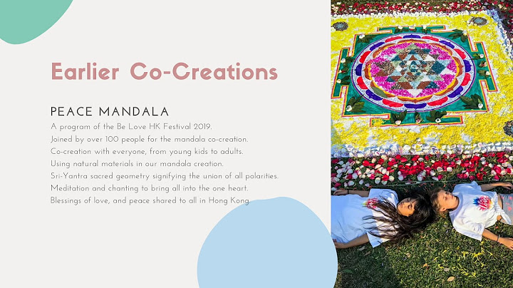 Event Intro 22nd Feb 20: #beloveHK Mandala of Love