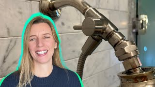 The Secret to a Spa-like Shower: a Shower Arm Diverter