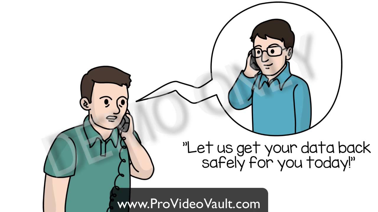 Data Recovery Whiteboard Video DEMO