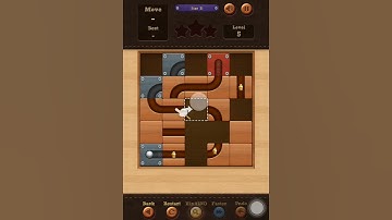 Roll the Ball slide puzzle Star D Pack Level 5 Solution