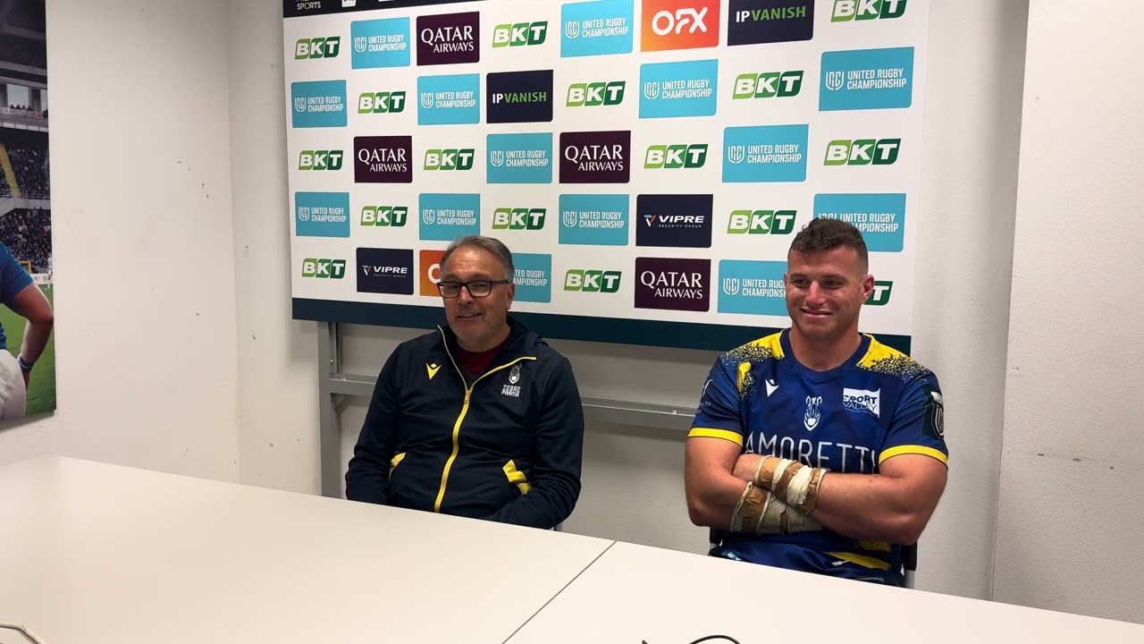 CONFERENZA STAMPA Brunello ZEBRE vs Stormers @ZebreRugbyClub @StormersTV#riseofrugby #sports