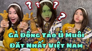 Thử Ăn Gà Đông Tảo Ủ Muối Đắt Nhất Việt Nam Sẽ Như Thế Nào ? || Yến Nồi Cơm Điện