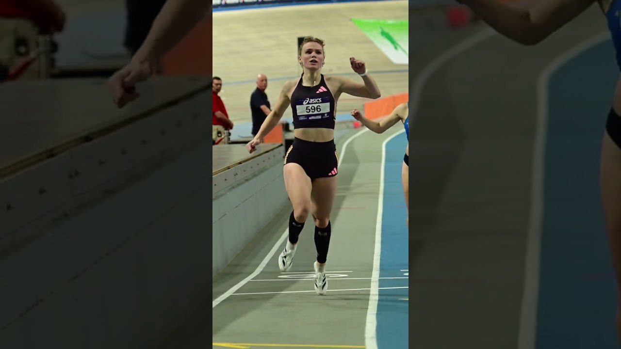 NK Indoor 2024 U20 V 200m : Isabel van den Berg
