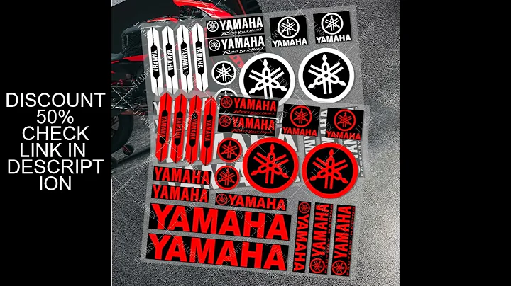 Vinyl Motorcycle Sticker YAMAHA stickers logo decal YAMAHAS Bike Helmet car MT 07 09 R1 R3 R6 NMAX T